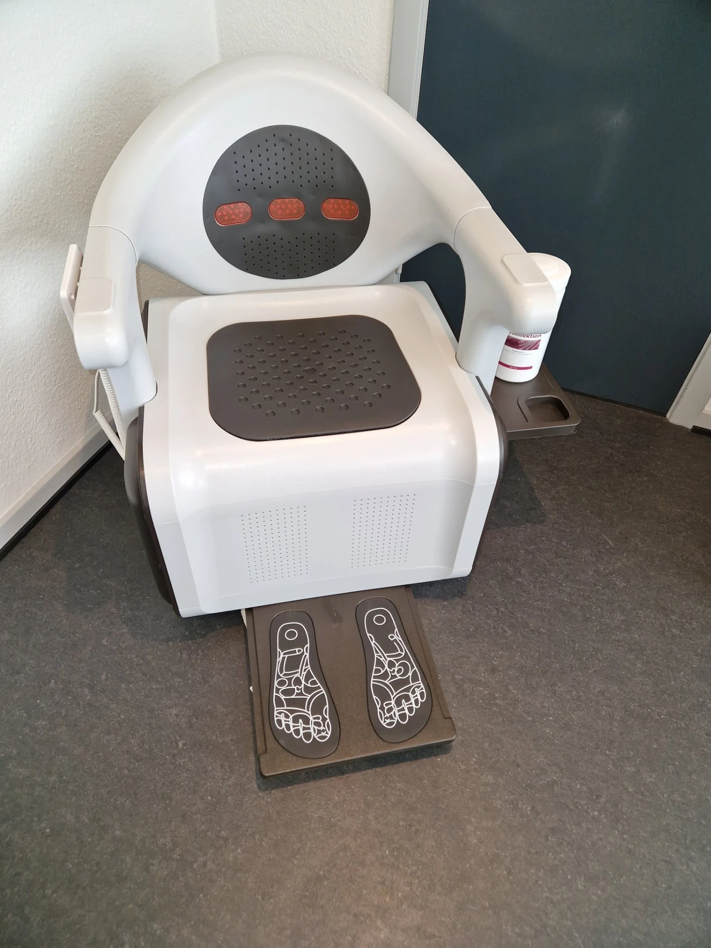 Pelvic Chair behandlingsstol hos Beautiful Balance i Randers