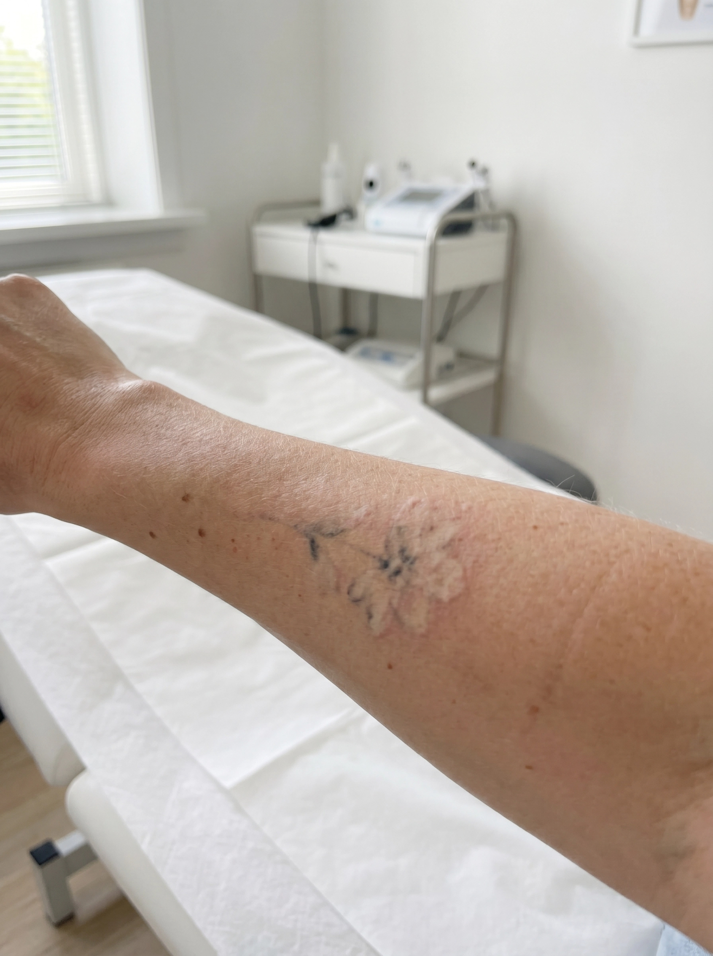 Tatoveringsfjernelse med avanceret laser